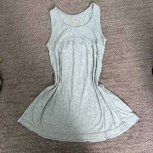Vintage grey baby doll dress